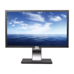 Dell P2411HB Refurbished 24-inch LED Computer Monitor with Full HD Display, Adjustable Stand, and Reliable Performance